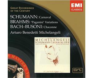 Schumann: Carnaval / Brahms: Paganini Variations / Bach-Busoni: Chaconne