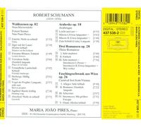 SCHUMANN: CARNIVAL, WLADSZENEN, ROMANCES, ARABESQUE NEW CD