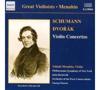 Schumann:Dvorak - DVORAK / SCHUMANN: Violin Concertos