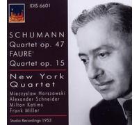 Schumann/Faure - Quartet Op.47/Quartet Op.15