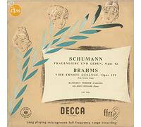 SCHUMANN Frauenliebe und Leben / BRAHMS Vier Ernste Gesänge [VINYL]
