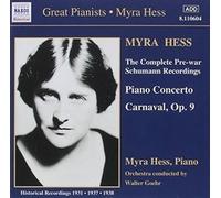 SCHUMANN - HESS COMPLETE PRE-WAR - cd - G3z