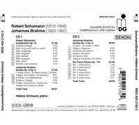 SCHUMANN: KREISLERIANA OP. 16; BRAHMS: SONATEN NEW CD