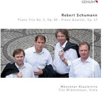 Schumann / Munich Pi - Schumann: Piano Trio No. 2, Op. 80 - Piano Quartet, Op. 4