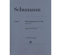 Schumann: Piano Quartet in E flat major Op.47 (Score & Parts), Henle Urtext HN737