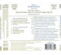 SCHUMANN: PIANO TRIOS, VOL. 1 NEW CD