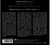 SCHUMANN, R. - LIEDERKREIS OP.24/KERNERL NEW CD