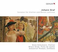 SCHUMANN/VOIGT/KNEBEL - GRAF:VIOLIN SONATAS [CD]