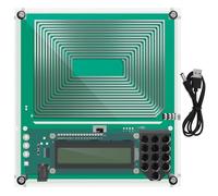 Schumann Wave Generator 0.01Hz~300000Hz Adjustable Schumann Sine Wave Resonance Generator 7.83HZ Low Frequency Pulse Generator Resonator USB interface powered Schumann Wave Generator (green)