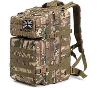 SCHUMAOYI Military Tactical Backpack for Men and Women 45L Military Backpack Large 3 Day Bug Out Bag Laptop Bag for School, Hiking, Trekking, Hunting (CP)