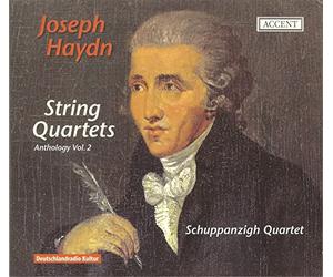 Schuppanzigh Quartett - Joseph Haydn - String Quartets Anthology Vol. 2 - Quartets op. 9 No. 4/op. 64 No. 5/op. 77 No. 1