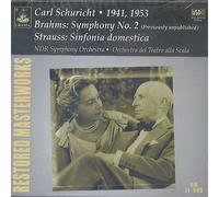 Schuricht Conducts Brahms And Strauss (Ndr So)