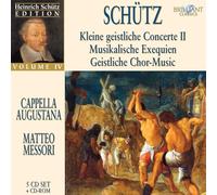 Schutz, H. - [Heinrich Schutz Edition Vol. 4] Schutz: Kleine Geistliche Concerte II/Musikalische Exequien/...