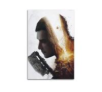 SCHUWEFA Dying Light 2 Game Poster Poster Decorative Painting Canvas Wall Posters And Art Picture Print Modern Family Bedroom Decor Posters 08x12inch(20x30cm)
