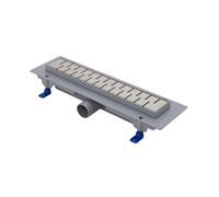 Schwab Energy Shower Drain Plastic Frame - 450mm Pitch 40mm Drain Height 65mm (Adjustable 65-87mm) 15mm Frame 35-38L/min Flow (EN 1253-2) K3 Load Capacity (300kg)