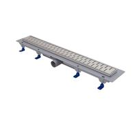 SCHWAB Energy Stainless Steel Frame - 650mm Pitch 40mm Drain Height 65mm (Adjustable 65-87mm) 15mm Frame 35-38L/min Flow (EN 1253-2) K3 Load Capacity (300kg) Black