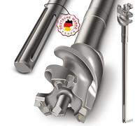 SCHWABENBACH SDS Max Breakthrough Drill Bit 80 mm x 600 mm - Concrete Drill - Precise & Fast Drilling in Concrete - Premium Quality with Carbide Tip Breaking (no SDS Plus)