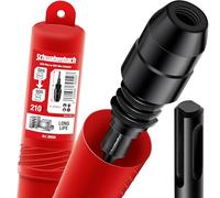 SCHWABENBACH ® SDS Plus to SDS Max Adapter - Adapter Piece for Use of SDS Max Concrete Drill or Chisel on Machines with SDS Plus Shank Drill Chuck Hammer Drill - Premium Quality