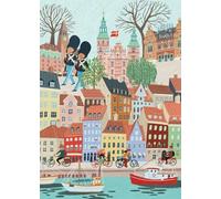Schwagebo 1500 Pieces - Colorful Puzzles - Pictures - Gifts - Copenhagens City Travel Art Poster - For Adults Family Educational Toys - Home Decoration - Jk380Zp