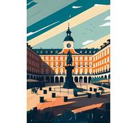 Schwagebo 1500 Pieces - Colorful Puzzles - Pictures - Gifts - Spain Vintage Travel Poster - Adult Stress Relief Game Art Picture - Home Decoration - Jk62Zp