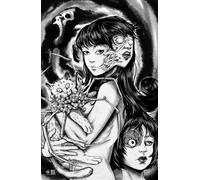 Schwagebo 1500 Pieces - Difficult Jigsaw - Gifts - Pictures - Japanese Abstract Art Junjis Tomie Abstract Painting - Adult Personalised Challenge Toys - Jk334Zp
