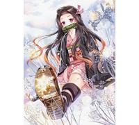 Schwagebo 1500 Pieces - Pictures - Gifts - Colorful Jigsaw - Japanese Animes Demons Nezuko Poster - Children'S Personalised Adult Games Toys - Jk429Zp