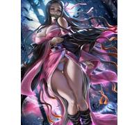 Schwagebo 1500 Pieces - Pictures - Gifts - Colorful Jigsaw - Japanese Animes Demons Nezuko Poster - Children'S Personalised Adult Games Toys - Jk424Zp