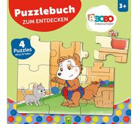 Schwager & Stei Bobo Siebenschläfer Puzzlebuch zum Entdecken: 4 Puzz (Paperback)