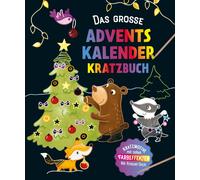 Schwager & Stei Das große Adventskalender Kritzel-Kratzel Buch: Krat (Paperback)