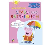 Schwager & Stei Peppa Pig • Mein großes Spaß- und Rätselbuch: Mit vi (Paperback)