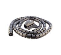 Schwaiger Cable Spiral Hose 28 mm 1.5 m Black