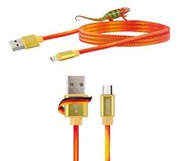 SCHWAIGER LKC150M 533 Micro USB Charging Cable Sync and Charge Micro USB Devices with Temperature Colour Changing Charging Charger 1.5 m