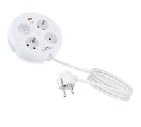 Schwaiger Multi Socket Cable Reel 4-Way With Switch + Surge Protection
