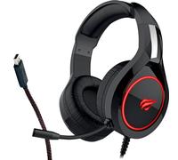 Schwaiger USB Gaming Over-Ear Headset Kopfhörer With LED Stereo Mic GH50USB