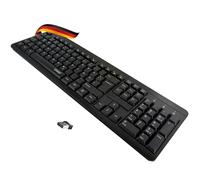 SCHWAIGER -WKB1000 013- Wireless keyboard for fast and reliable writing/working on the PC