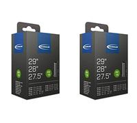 Schwalbe 2 x AV19 27.5" 28" 29" MTB Bicycle Inner Tube 40mm Schraeder Valve