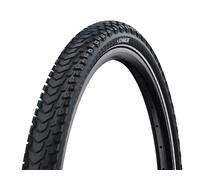Schwalbe Marathon Mondial Raceguard Addix E-50 26´´ X 2.00 Rigid Urban Tyre Black 26´´ x 2.00 26´´ x 2.00 Black / Reflex