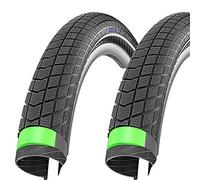 Schwalbe 2x Big Ben Plus GG E-50 Wire Reflex Snakeskin 20 x 2.15 Inches 55-406 mm + FL.