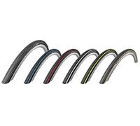 Schwalbe 318123 - tire lugano 700x25c k-guard hs471 liteskin active silica rigida lineas rojo o a