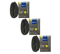 Schwalbe 700 x 18-25c Road Bike Inner Tubes - Presta 80mm Long Valve (Set of 3)