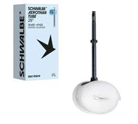 Schwalbe Aerothan Scv17-ae 28´´ Click Dunlop 80 Mm Inner Tube 28´´ Translucent Amber / Light Grey