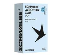 Schwalbe Aerothan Scv19-ae 29´´ Click Dunlop Inner Tube 29´´ Translucent Amber / Light Grey