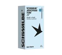 Schwalbe Aerothan SV17AE Gravel Bike TPU Innertube 700 x 33-47 - Clik Valve