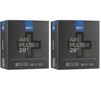 Schwalbe Air Plus Hose, Black, One Size (Pack of 2)