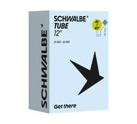 Schwalbe Av1 Schrader 45º Inner Tube 12´´ Black
