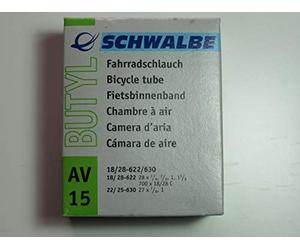 Schwalbe AV15 700c x 18/28 Inner Tube: 40mm Schrader Valve