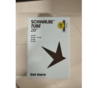 Schwalbe AV/DV 17 Inner Tube - 700c - Black / 700c / 28mm / 47mm / Schrader