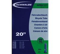 Schwalbe AV7C - 20 inch Extra Light Inner Tube - Schrader Valve
