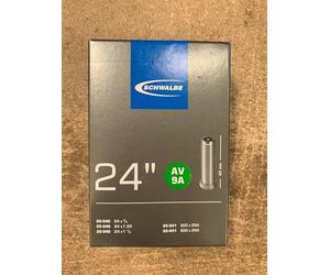 Schwalbe AV9A 24 x 1 inch Inner Tube with Schrader Valve
