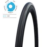 Schwalbe Lugano II Endurance Wired 700c Road Tyre Black